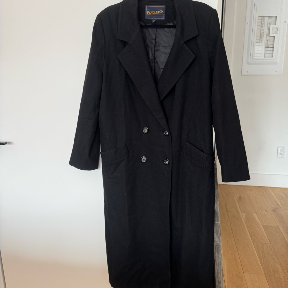 Pendleton Black Women's Trench Coat